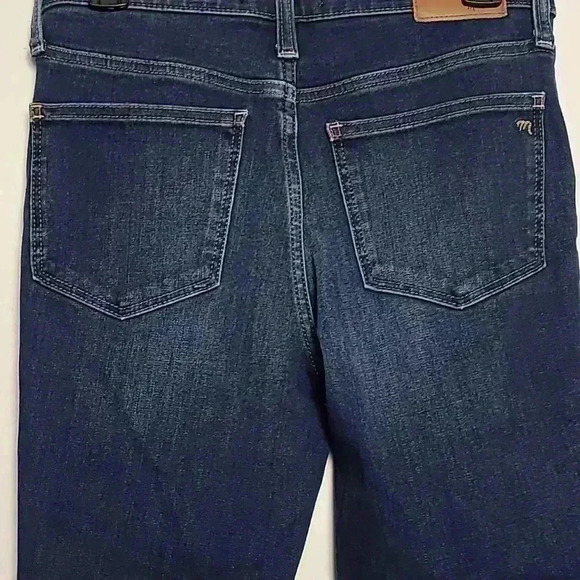MADEWELL 10" High Rise Skinny Jeans Button - Front Edition Size 26 - Picture 10 of 11